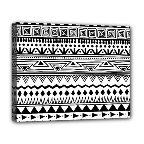 Boho-style-pattern Deluxe Canvas 20  X 16  (stretched) by Wav3s