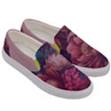 Bouquet-of-colorful-flowers Men s Canvas Slip Ons View3