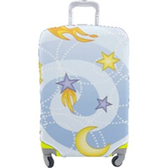 Science Fiction Outer Space Luggage Cover (large) by Ndabl3x