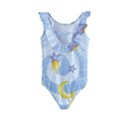 Science Fiction Outer Space Kids  Frill Swimsuit View2