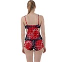 Geometry Mathematics Cube Boyleg Tankini Set  View2