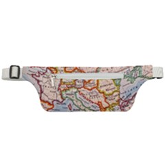 Map Europe Globe Countries States Active Waist Bag by Ndabl3x