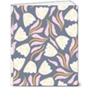 Flowers Pattern Floral Pattern 8  x 10  Softcover Notebook View1