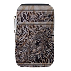 Zebra Abstract Background Waist Pouch (small) by Vaneshop