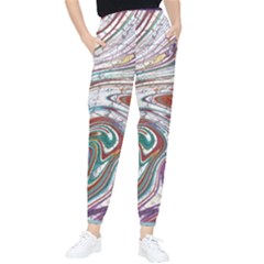 Abstract Background Ornamental Women s Tapered Pants by Vaneshop