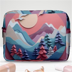 Paper Art Pastel Make Up Pouch (large) by Vaneshop