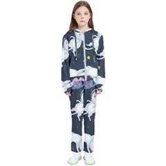 Space Cat Illustration Pattern Astronaut Kids  Tracksuit by Wav3s