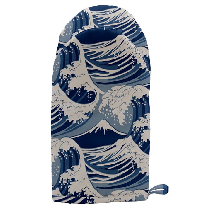 Japanese Wave Pattern Microwave Oven Glove