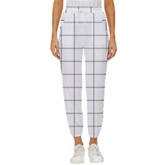 Mesh Women s Cropped Drawstring Pants by zhou