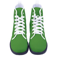 Medium Spring Green	 - 	high-top Canvas Sneakers by ColorfulShoes