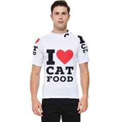 I Love Cat Food Men s Short Sleeve Rash Guard by ilovewhateva