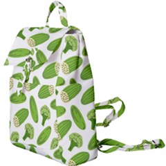 Vegetable Pattern With Composition Broccoli Buckle Everyday Backpack by Grandong