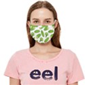 Vegetable Pattern With Composition Broccoli Cloth Face Mask (Adult) View1