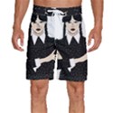 Wednesday addams Men s Beach Shorts View1