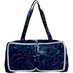 Horror Psychedelic Art Multi Function Bag by Cowasu