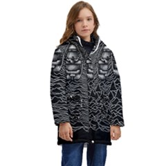 Ship Division Kids  Hooded Longline Puffer Jacket by Bangk1t