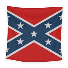 Rebel Flag  Square Tapestry (large) by Jen1cherryboot88