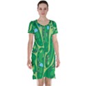 Golf Course Par Golf Course Green Short Sleeve Nightdress View1