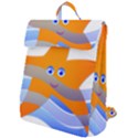 Beach Sea Shell Swimming Flap Top Backpack View1