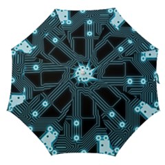 A Completely Seamless Background Design Circuitry Straight Umbrellas by Amaryn4rt