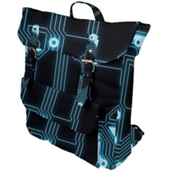 A Completely Seamless Background Design Circuitry Buckle Up Backpack by Amaryn4rt