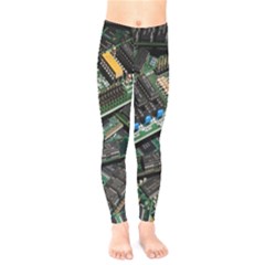 Computer Ram Tech - Kids  Leggings by Amaryn4rt