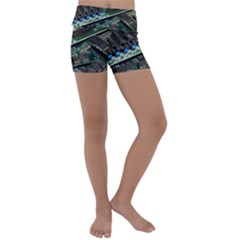 Computer Ram Tech - Kids  Lightweight Velour Yoga Shorts by Amaryn4rt