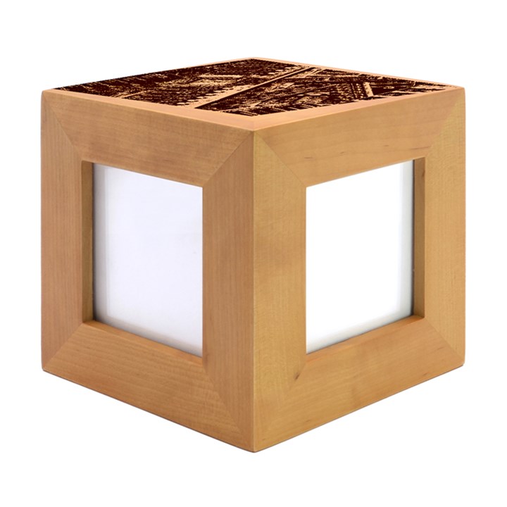 Computer Ram Tech - Wood Photo Frame Cube