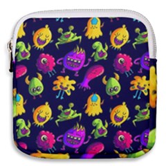 Space Patterns Mini Square Pouch by Amaryn4rt