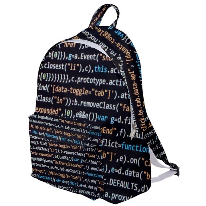 Close Up Code Coding Computer The Plain Backpack