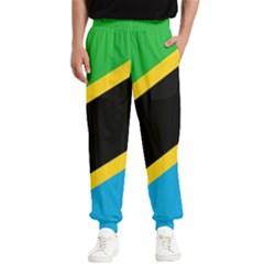 Flag Of Tanzania Men s Elastic Waist Pants by Amaryn4rt