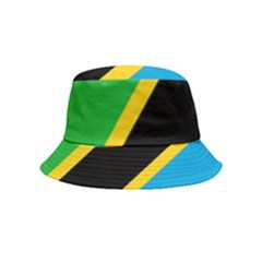 Flag Of Tanzania Inside Out Bucket Hat (kids) by Amaryn4rt