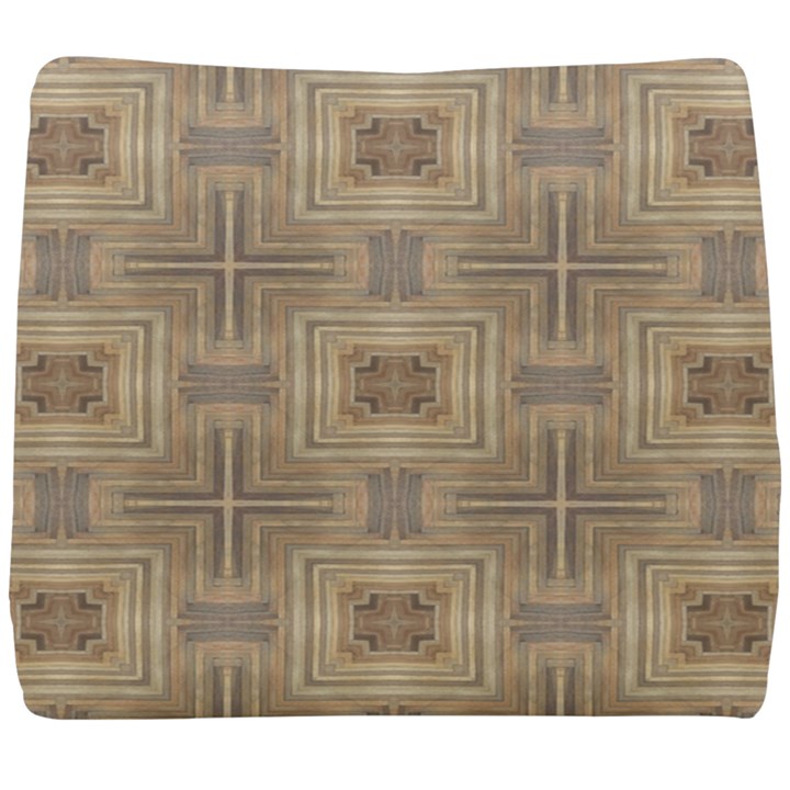 Abstract Wood Design Floor Texture Seat Cushion