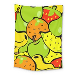 Fruit Food Wallpaper Medium Tapestry by Dutashop