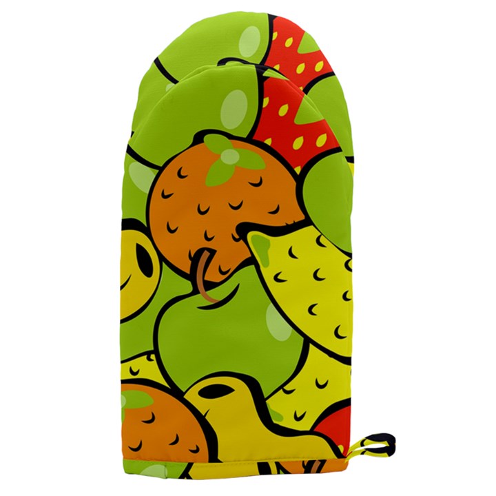 Fruit Food Wallpaper Microwave Oven Glove