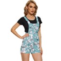 Cute-seamless-pattern-with-rocket-planets-stars Short Overalls View3