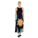 Seamless-pattern-with-sun-moon-children Sleeveless Maxi Dress View2