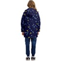 Seamless-pattern-with-cartoon-zodiac-constellations-starry-sky Kids  Hooded Longline Puffer Jacket View4