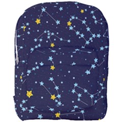 Seamless-pattern-with-cartoon-zodiac-constellations-starry-sky Full Print Backpack by uniart180623