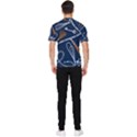 Chains-seamless-pattern Men s Short Sleeve Rash Guard View2