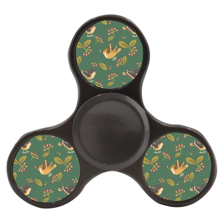 Cute-seamless-pattern-bird-with-berries-leaves Finger Spinner