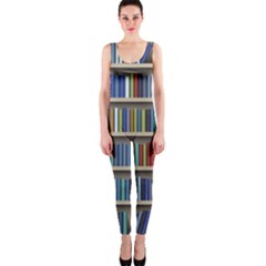 Bookshelf One Piece Catsuit by uniart180623