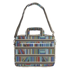 Bookshelf Macbook Pro 16  Shoulder Laptop Bag by uniart180623