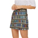 Bookshelf Mini Front Wrap Skirt View2