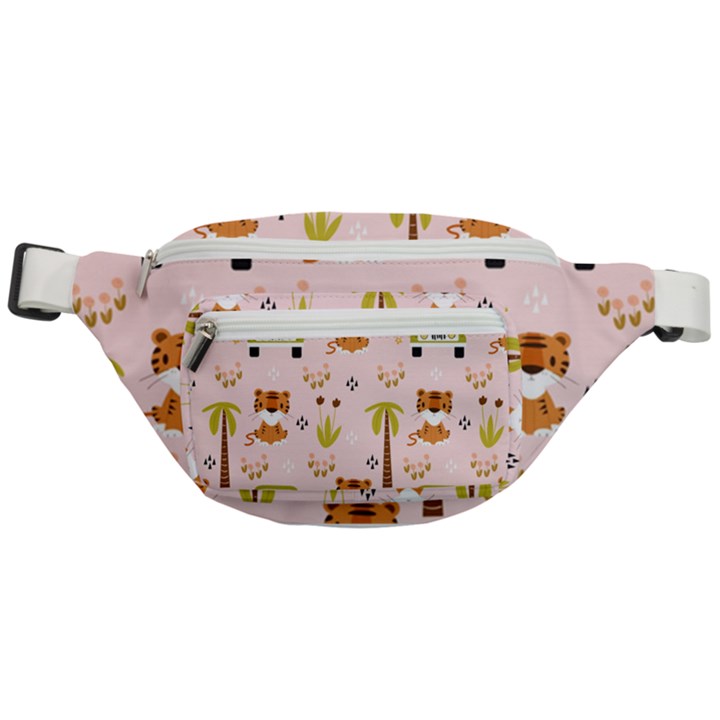 Cute-tiger-car-safari-seamless-pattern Fanny Pack