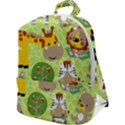 Funny-animals-cartoon Zip Up Backpack View1