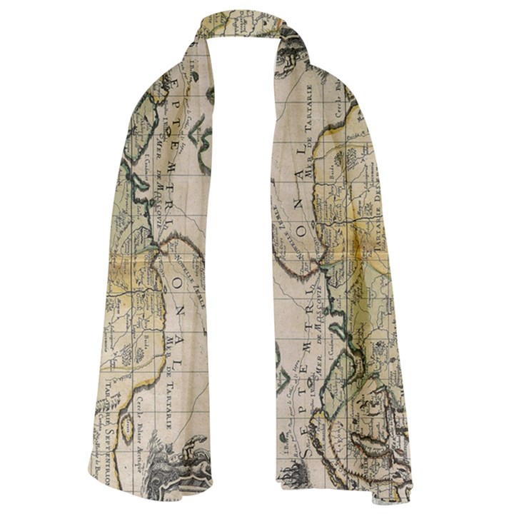 Tartaria Tartaria Empire Map Vintage World Lightweight Scarf 