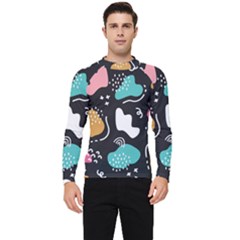 Art Pattern Design Background Print Men s Long Sleeve Rash Guard by uniart180623