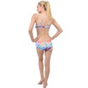 Waves Ocean Sea Tsunami Nautical Layered Top Bikini Set View2