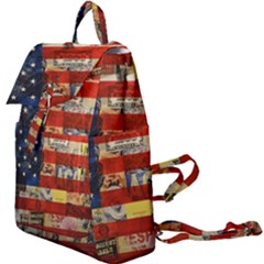 Usa Flag United States Buckle Everyday Backpack by uniart180623